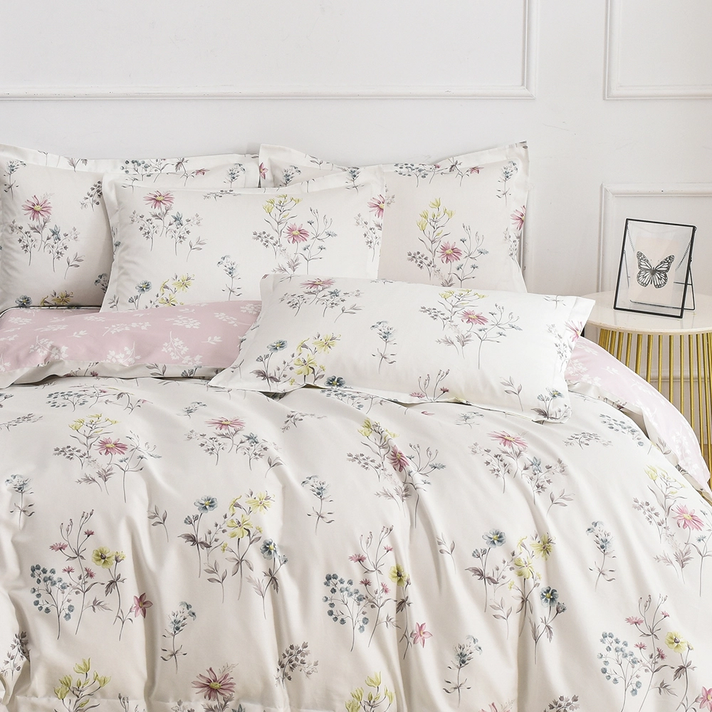 Vivet Cover Juego de tela personalizada Digital Flora sera de flora elegante para el verano 1