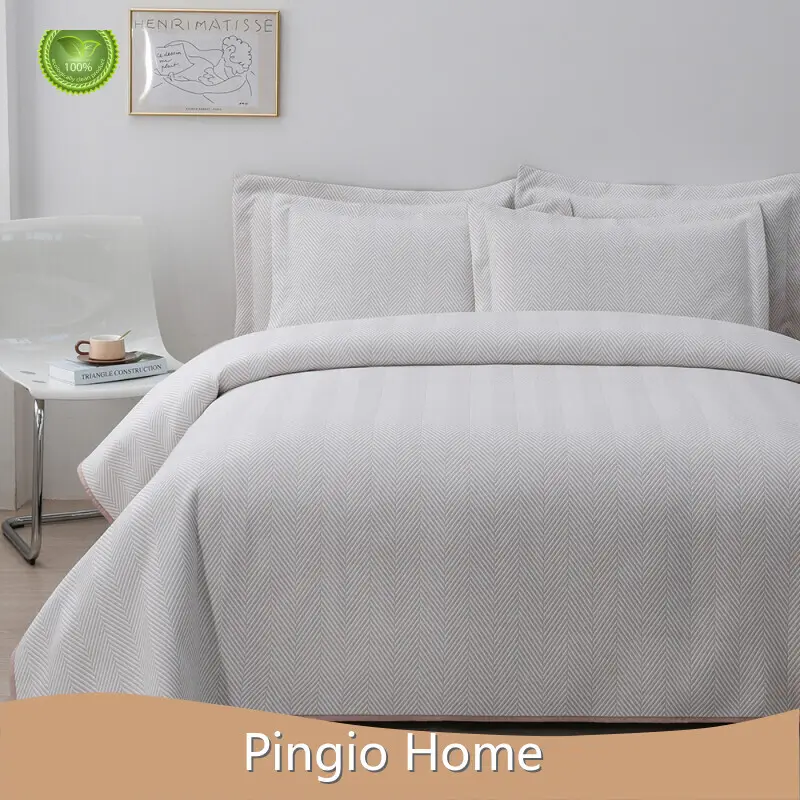 White Bedding for Home Geometricseries 1