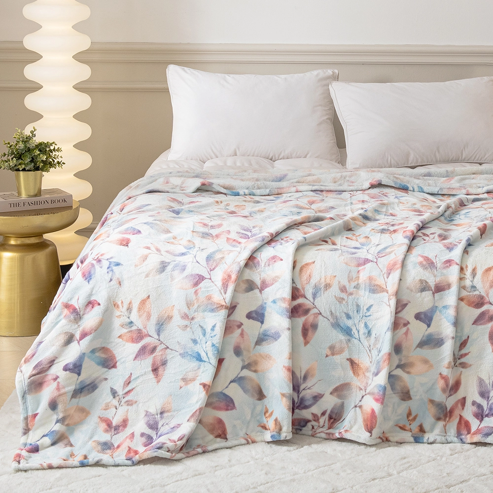 Decken, individuell digital bedruckt, 100 % Polyester-Mikrofaserdecke für den Winter 1
