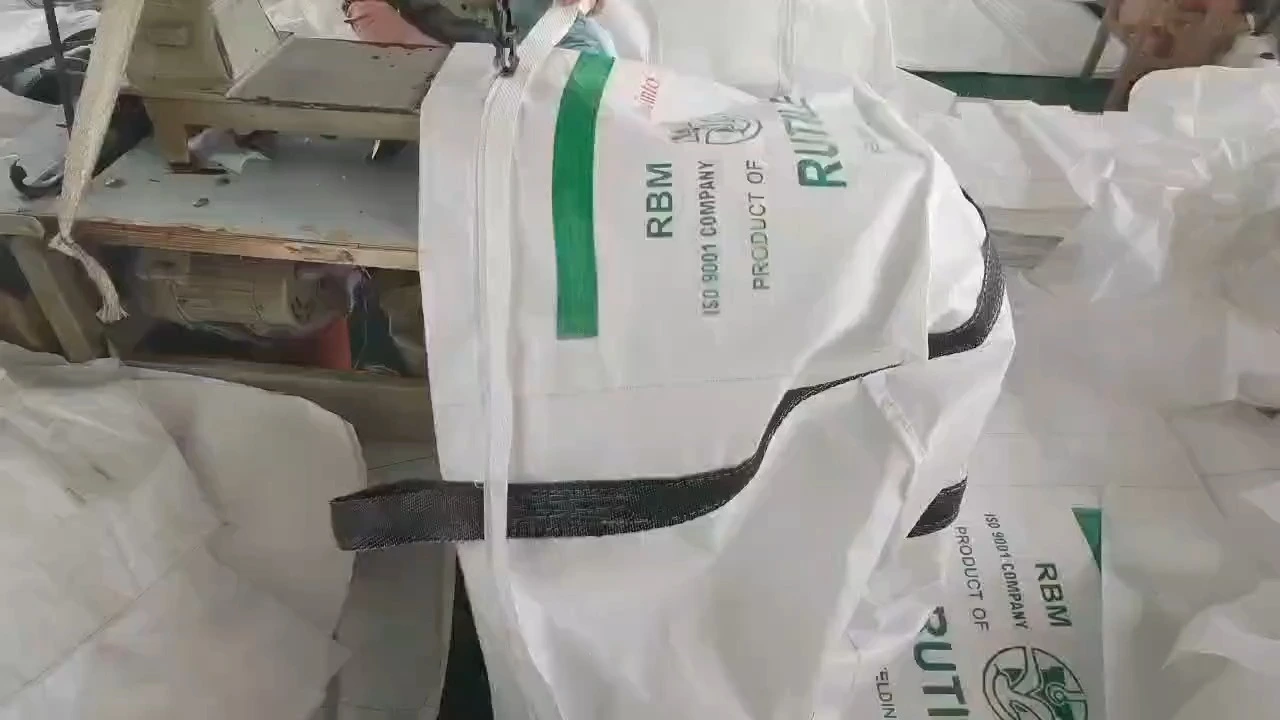 China PP Jumbo Bag 1000kg Antistatic Safety Factor 5:1 Direct Source Factory Supply 1