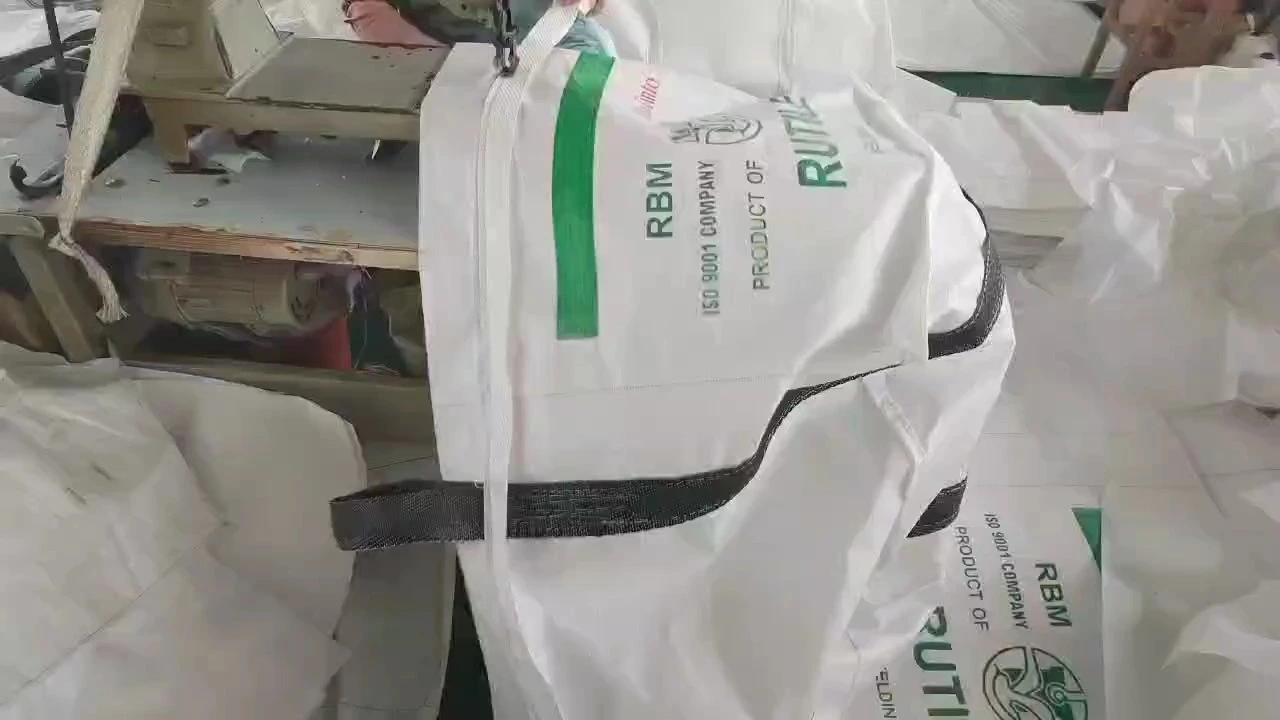 Bolsa FIBC súper grande, bolsa grande de PP, bolsa enorme, carga de 1500kg, tratamiento UV 1