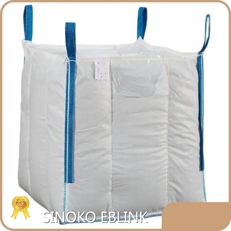 Wholesalepp Fibc Bags for Chemicals Packaging Breathable Cross Corner Loop 1
