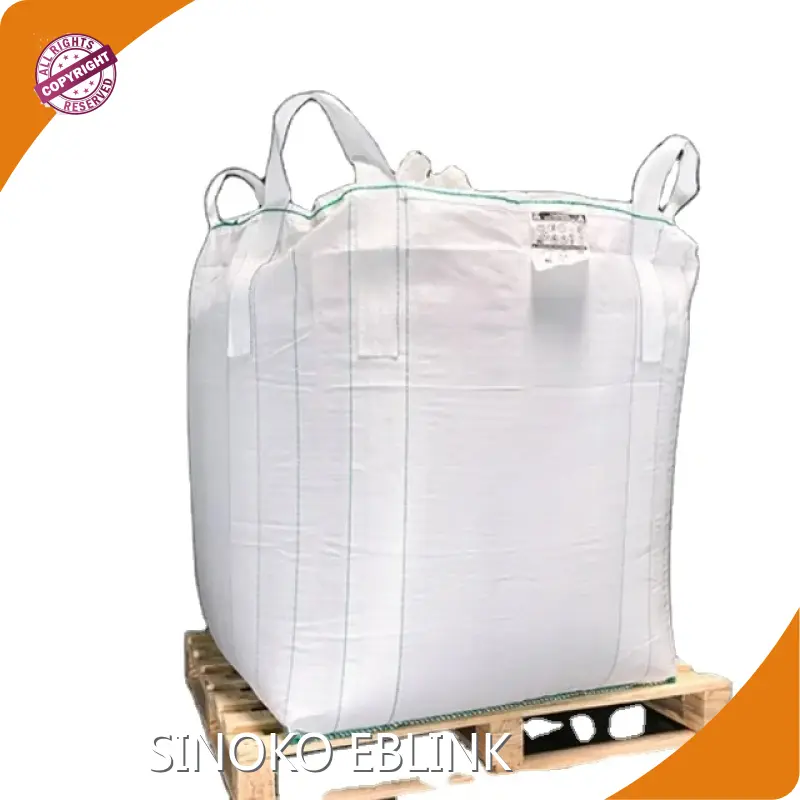 Fibc Bag White Corrugated Paper Or Palletsupplier 1