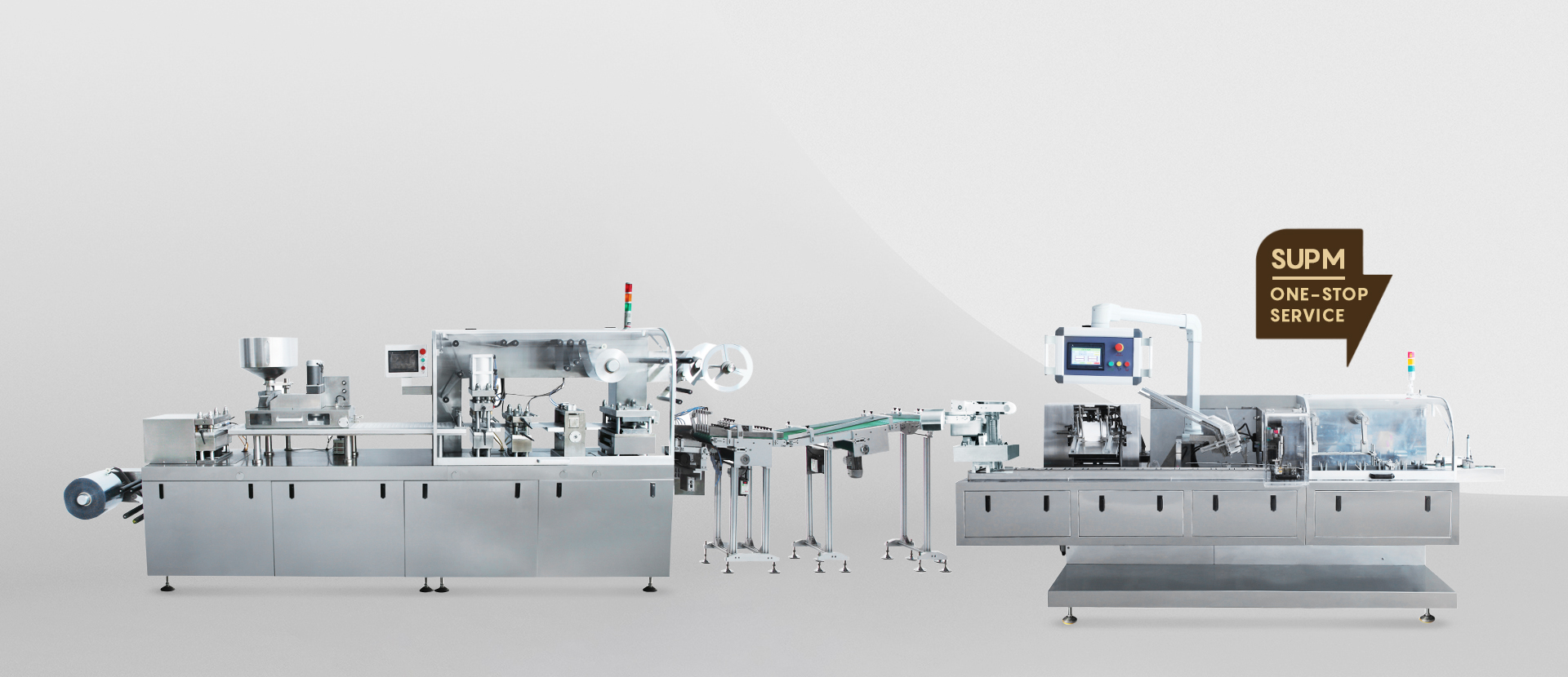 20 years of professional manufacturer of pharmaceutical machinery and packaging machinery solutions