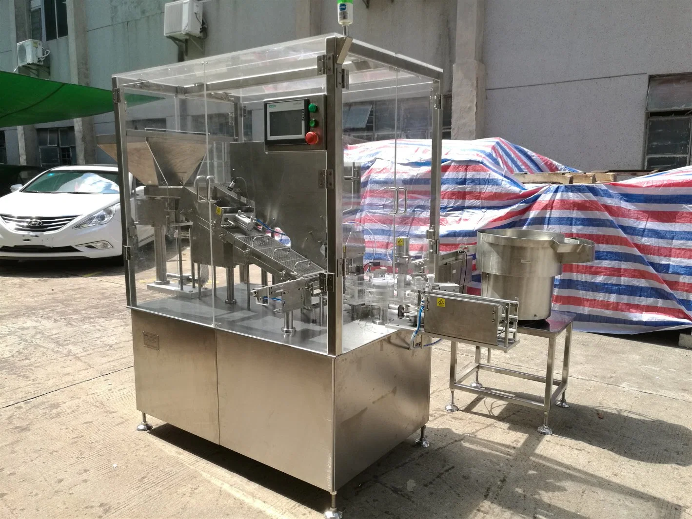 Machine de remplissage de tubes de comprimés effervescents 3