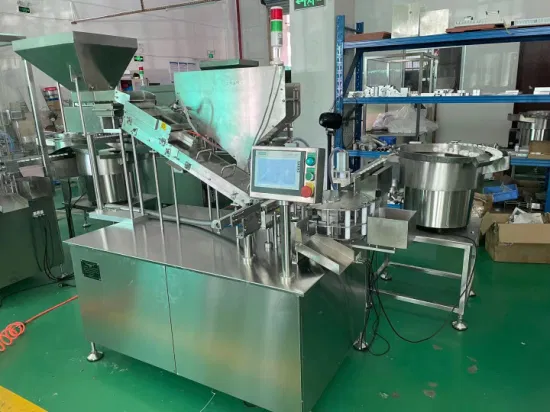 Machine de remplissage de tubes de comprimés effervescents 1