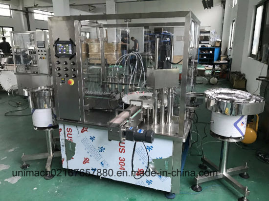 Máquina llenadora y taponadora de gotas para los ojos 1