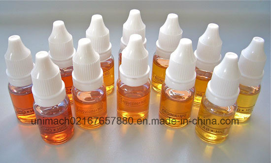 Máquina automática de llenado y tapado de botellas de vidrio líquido para gotas para los ojos & 5