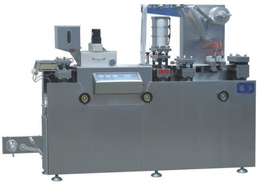 Máquina empacadora de blister automática de aluminio y PVC de placa plana 1