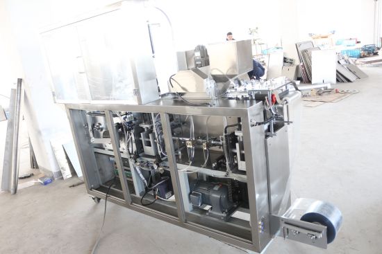 Máquina empacadora de blister automática de aluminio y PVC de placa plana 2