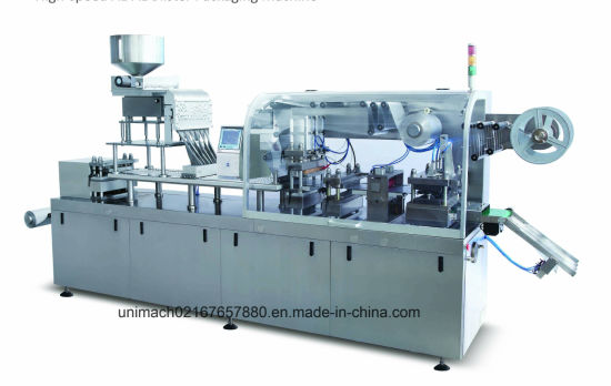 Machine d'emballage automatique de capsules blister Alu-PVC/Alu-Alu à grande vitesse 4