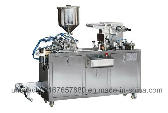 Dpp-80 Mini Automatic Blister Packing Machine for Chilli Paste 1