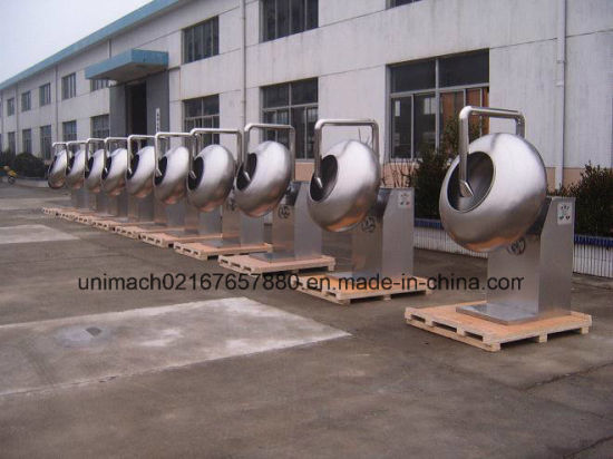 Water Chestnut Simplified Sugar Tablet Chocolate and Film Coating Machine 4