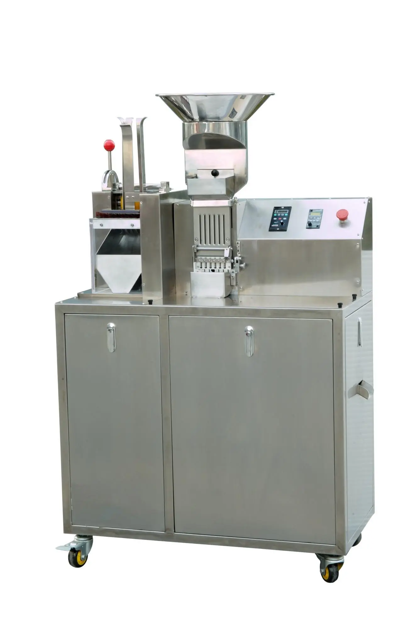 Máquina automática de apertura de cápsulas y toma (extracción) de polvo 1