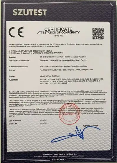 Granulation in Pharmaceutical Industry GHL-100 - - SUPM 7