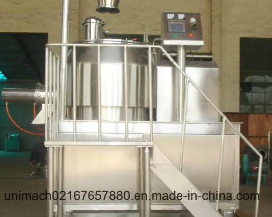 Ghl-1000L быстрый смеситель-гранулятор с высоким усилием сдвига для влажного сдвига 1