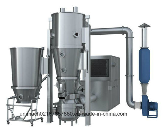 Granulador de lecho fluido serie FL (cumple con GMP y FDA) 1