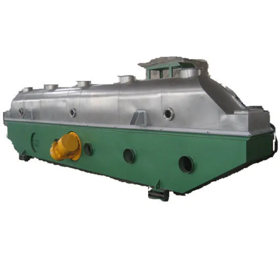 Equipo de secado con secador fluidizado horizontal 1