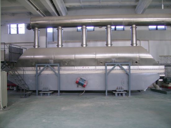 Poziomy sprzęt do suszenia z suszarką fluidalną 5