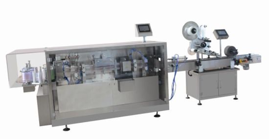 Máquina llenadora y selladora de ampollas de plástico 1