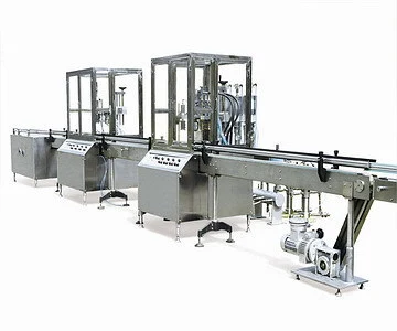 Hocheffiziente automatische Aerosol-Abfülllinie 1