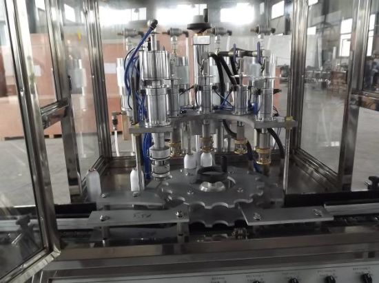 Línea automática de llenado de aerosoles de alta eficiencia 5