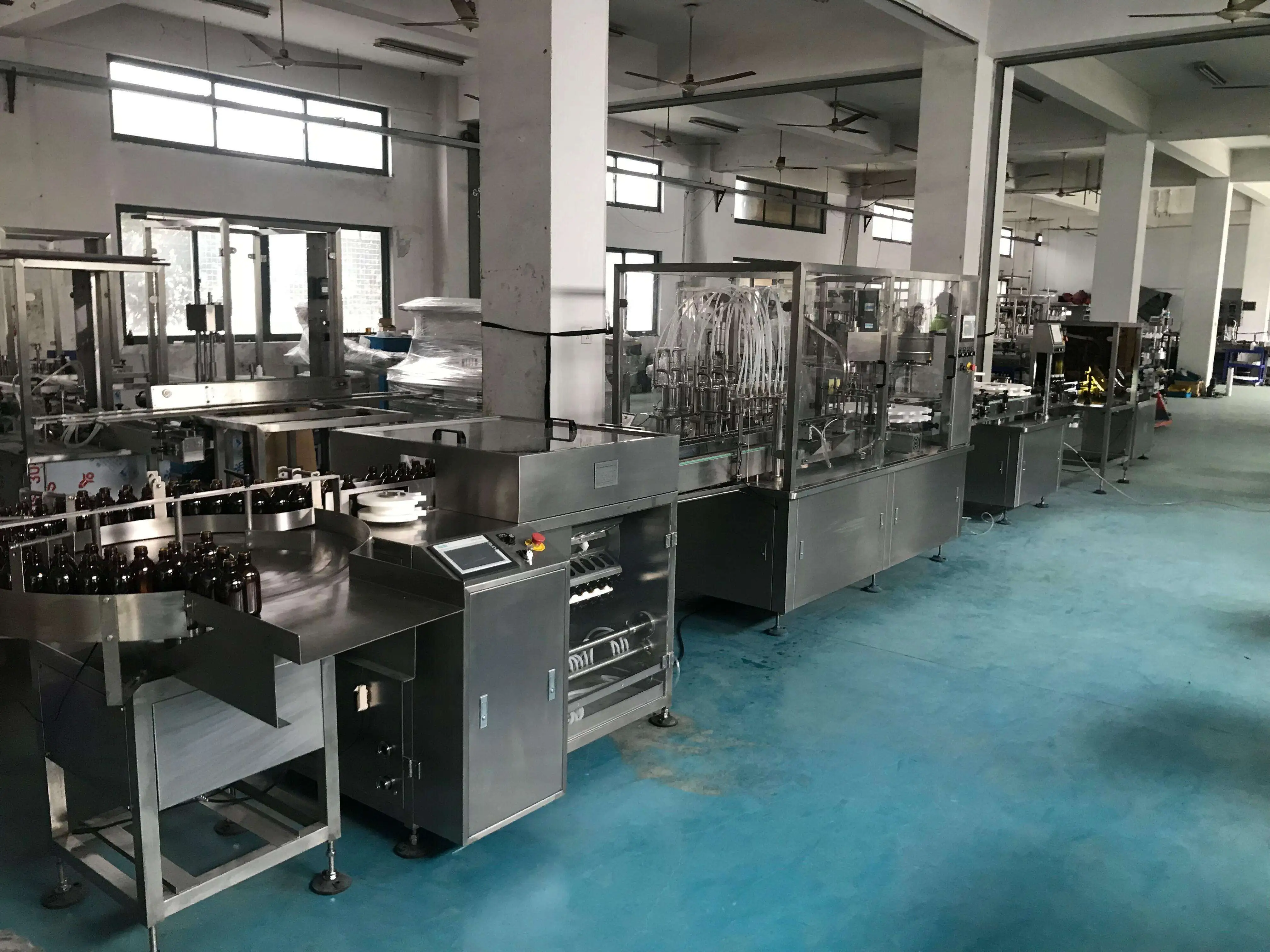 Automatic Bottle Filling and Capping Machine China by SUPM 5