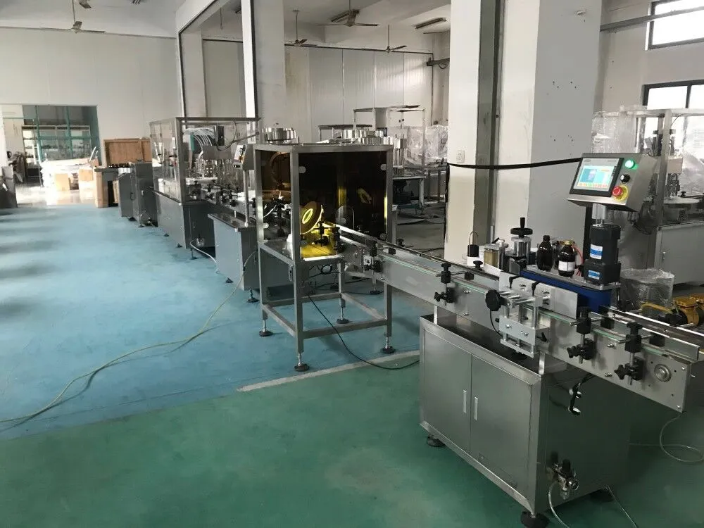 Automatic Bottle Filling and Capping Machine China by SUPM 4