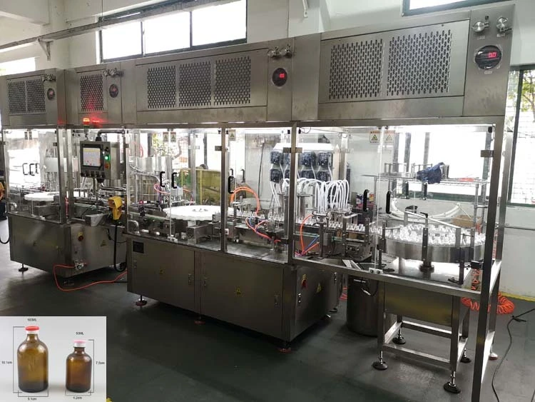 Automatic Bottle Filling and Capping Machine China by SUPM 3