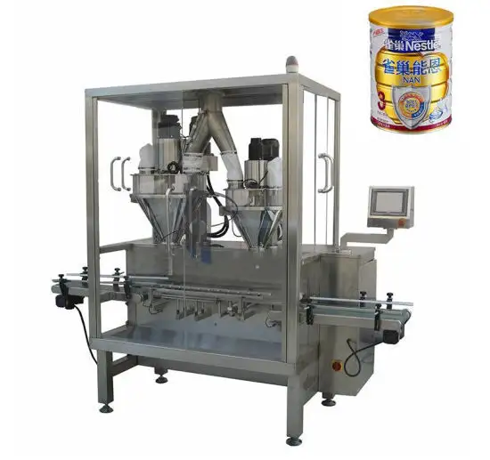 Powder Filling SUPM Manufacture Automatic Filling Machine (1 Line 2fillers) 2