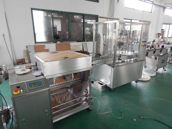 Máquina llenadora y taponadora de polvo de alta eficiencia 2