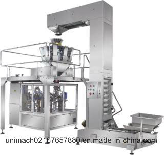 Machine à emballer rotative de sacs préfabriqués 3