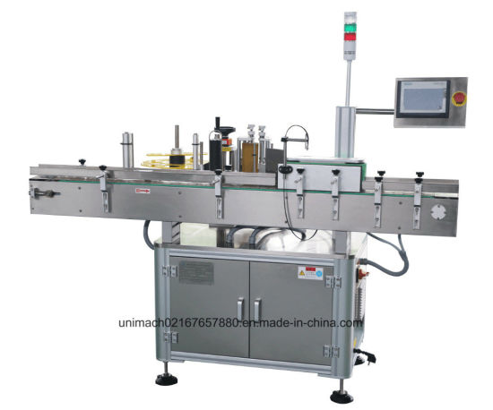 Máquina etiquetadora automática de botellas redondas 1