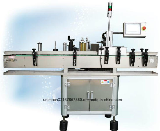 Máquina etiquetadora automática de botellas redondas 2