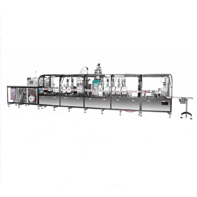Máquina de enchimento e selagem de queijo para produtos quentes para a série de equipamentos de embalagem de alimentos da China 1