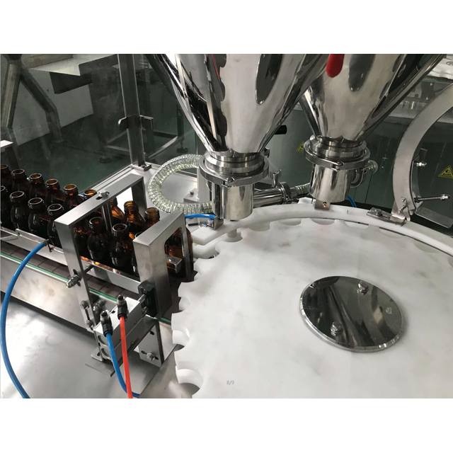 Máquina llenadora y taponadora de polvo de alta eficiencia 6