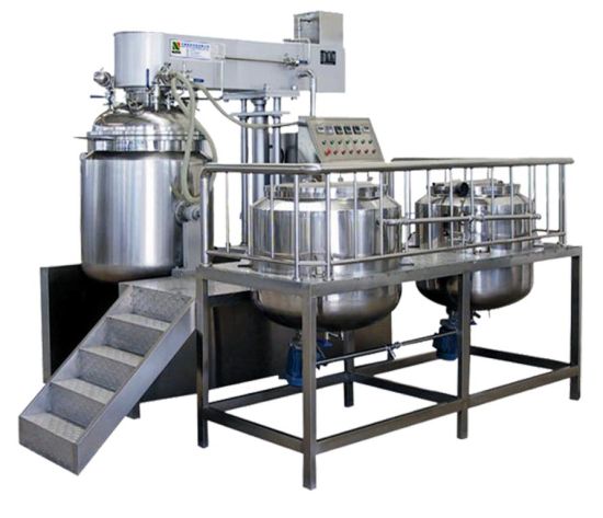 Vacuum Mixing Emulsifier for Making Cosmetic Cream Ointment 1