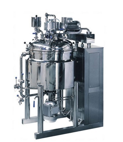 Vacuum Mixing Emulsifier for Making Cosmetic Cream Ointment 2