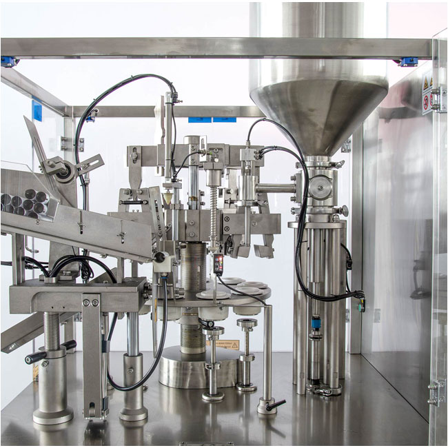 Máquina de llenado y sellado de tubos de gel de alcohol 5