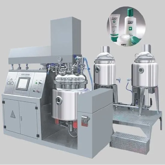 Vacuum Ointment Emulsifier Mixer Machine 1