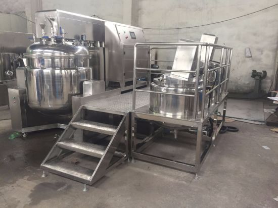 500L Vacuum Emulsifier Mixer (ZJR-500) 1