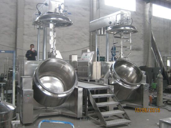 500L Vacuum Emulsifier Mixer (ZJR-500) 4