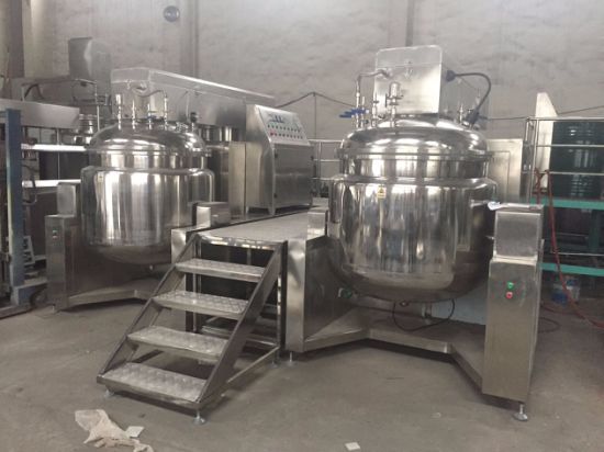 500L Vacuum Emulsifier Mixer (ZJR-500) 5