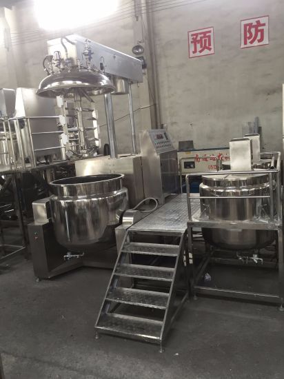 500L Vacuum Emulsifier Mixer (ZJR-500) 6