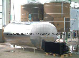 Tanque de enfriamiento de leche fresca vertical u horizontal 3