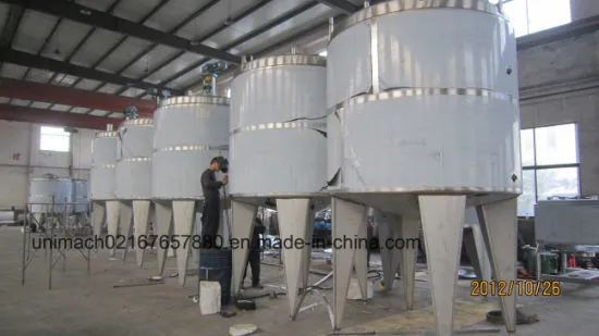 8000L Stainless Steel Reactor/Fermentator Tanks (RQF-8) 1