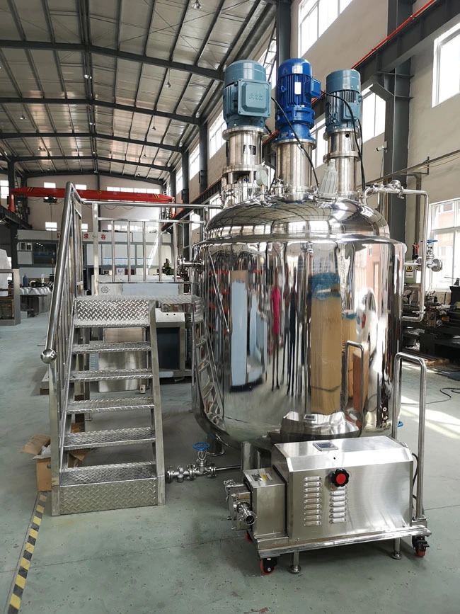 vacuum emulsifying mixer for alcohol gel 1