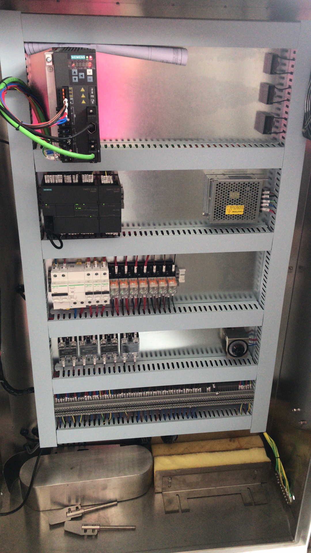 Máquina empacadora multilínea con sellado de polvo en los cuatro lados & 4