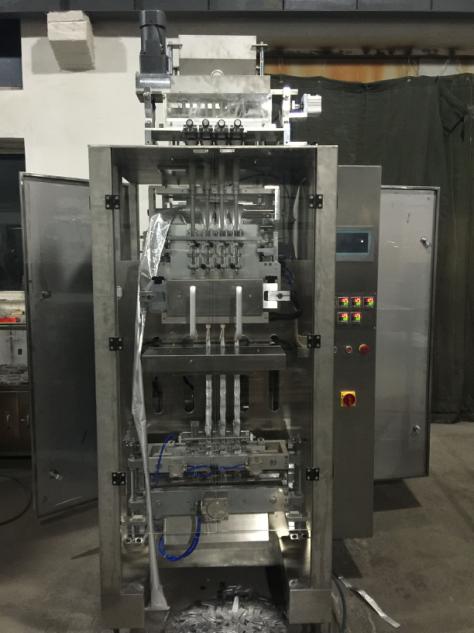 Máquina empacadora multilínea con sellado de polvo en los cuatro lados & 6