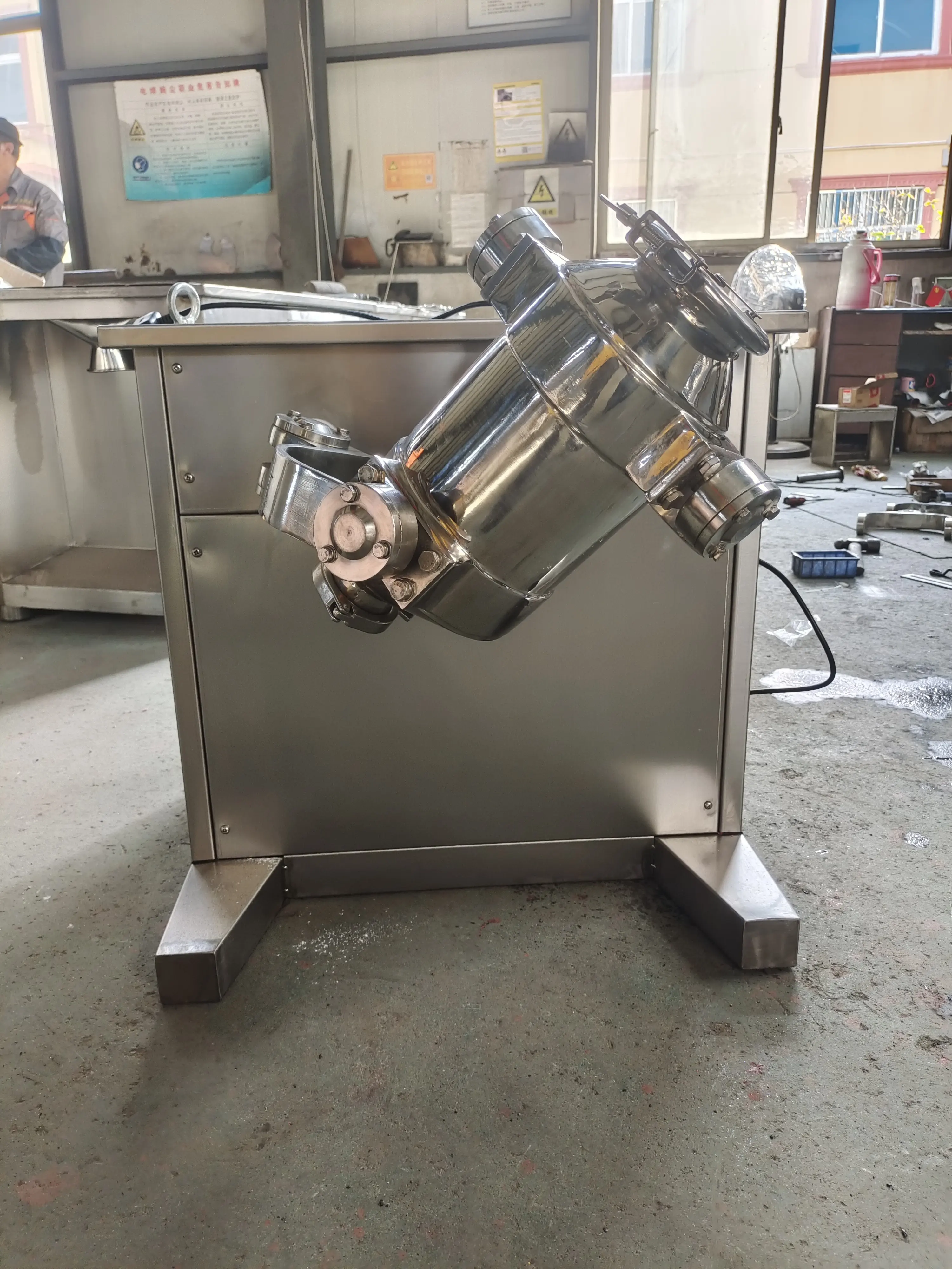 OEM Blister Tablet Packing Machine SUPM 3D Mixer 8